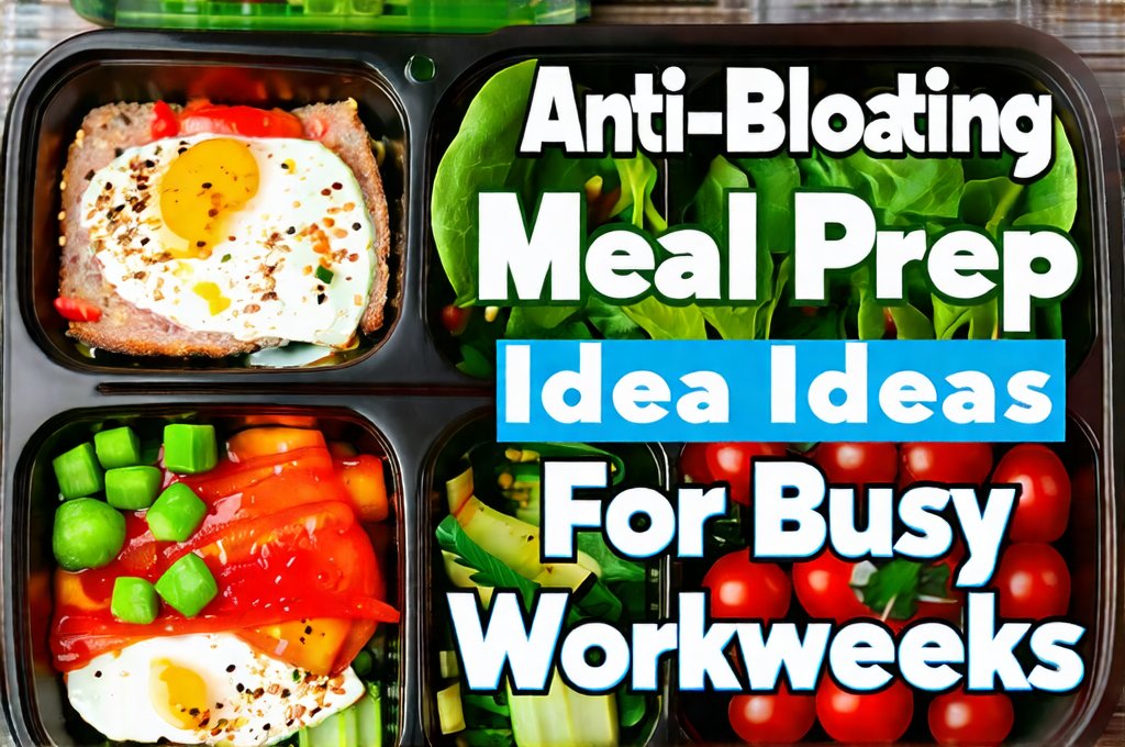Anti-Bloating Meal Prep Ideas For Busy Workweeks