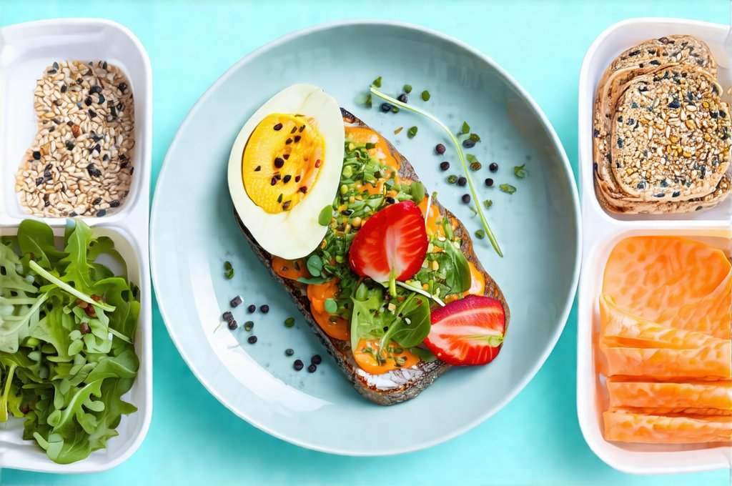 Balanced Lunch Ideas For a Flat Stomach Feel