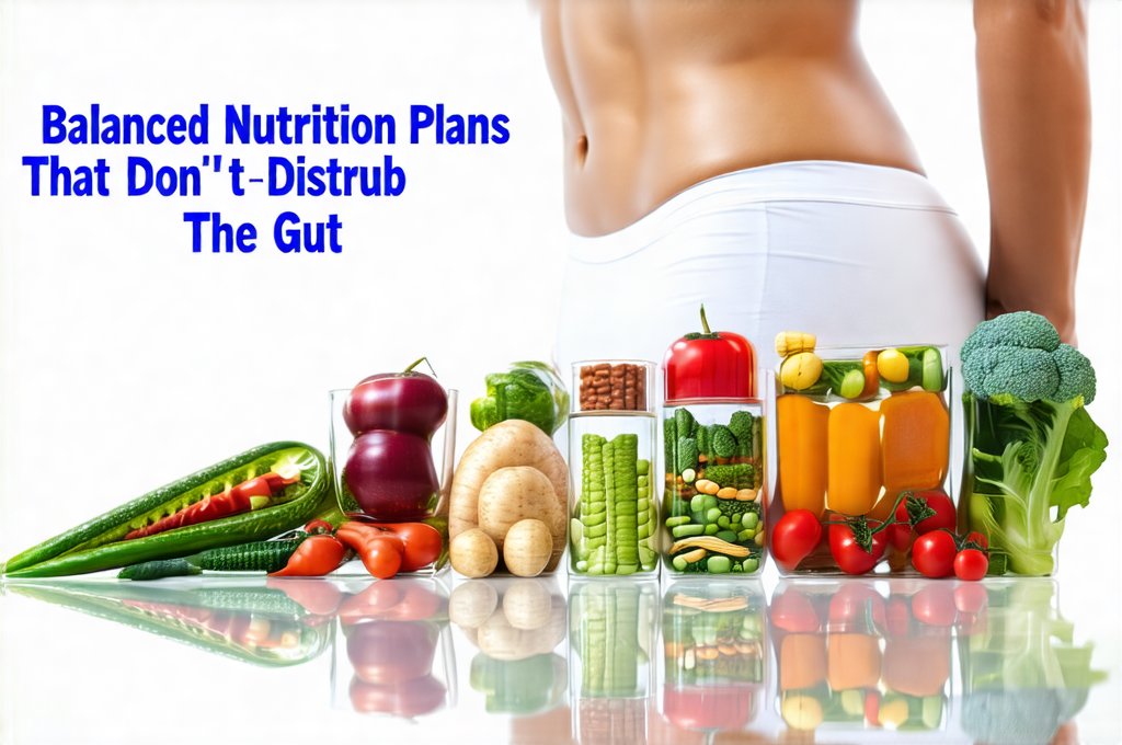 Balanced Nutrition Plans That Don’t Disturb The Gut