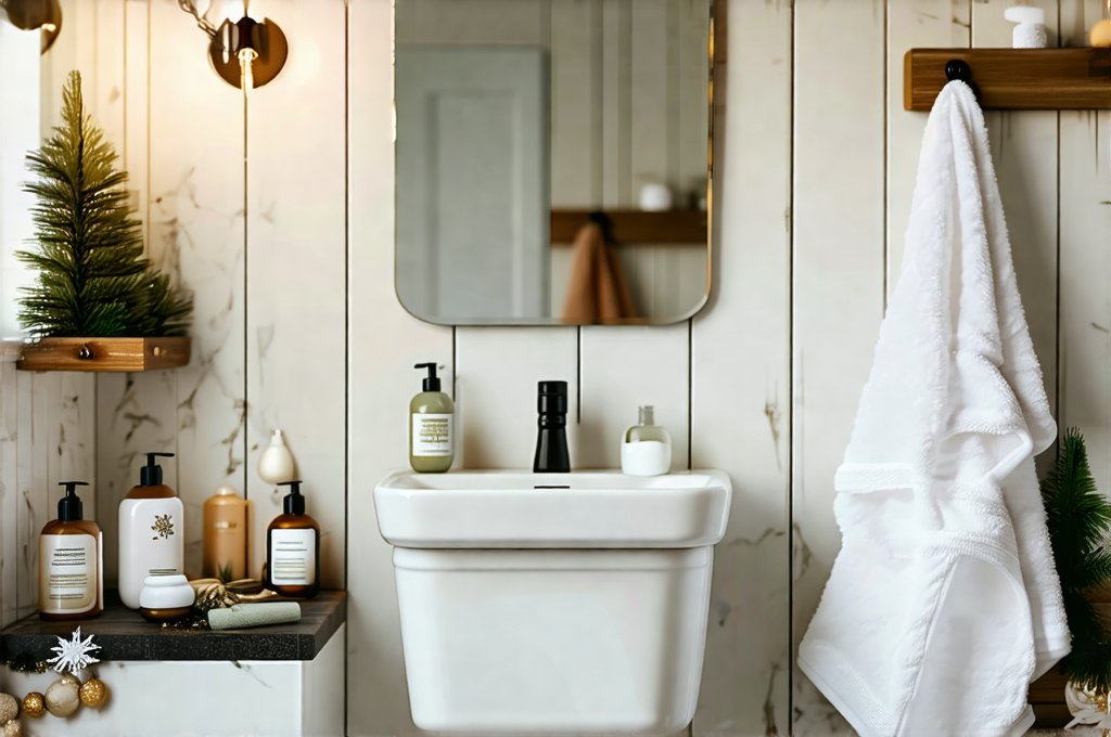 Bathroom Routine Breakdown After Chaotic Holidays