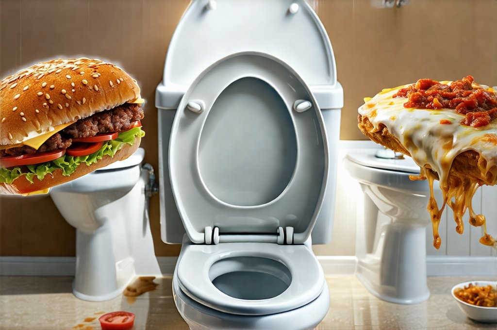 Bathroom Urgency Caused by Rapidly Eaten Meals
