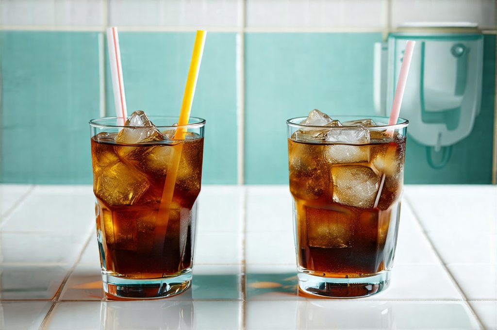 Bathroom Urgency From Cold Drinks on an Empty Stomach