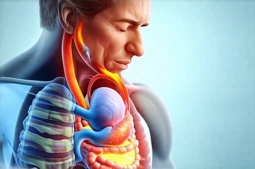 Can frequent nausea be caused by acid reflux alone?