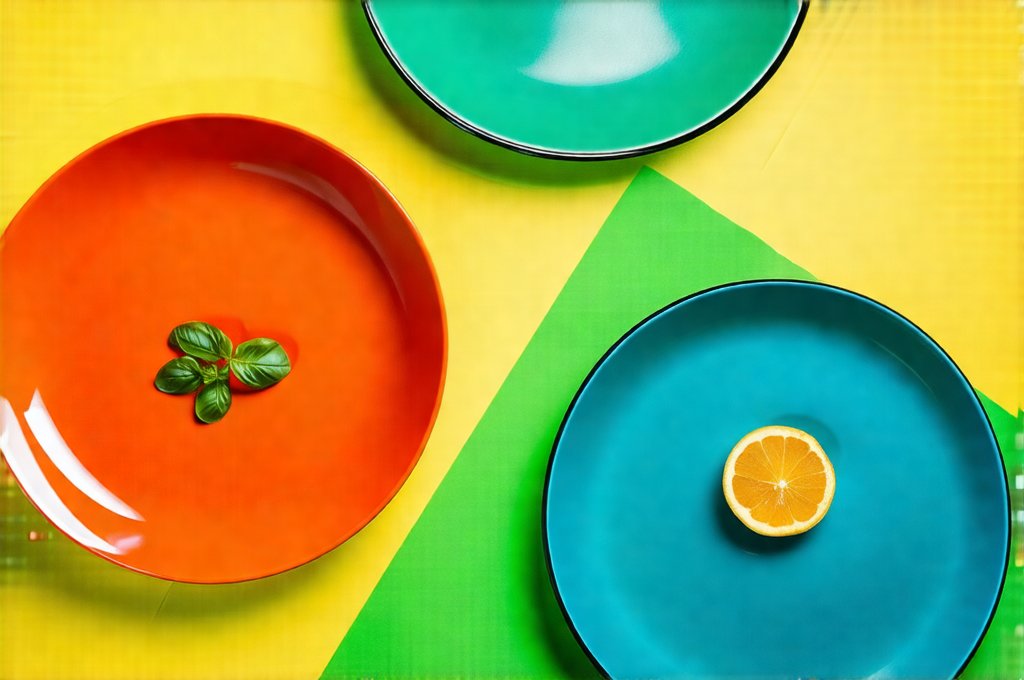 Colorful Plates That Are As Easy On The Belly As They Look