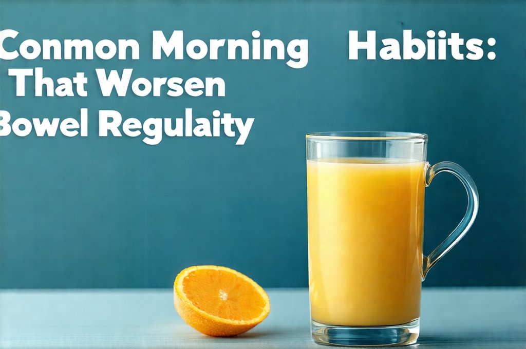 Common Morning Habits That Worsen Bowel Regularity
