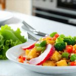 Cramping During Evening Meals With No Fiber