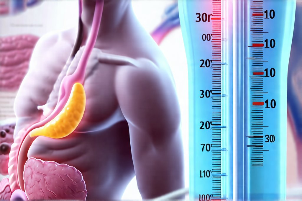 Does Your Body Temperature Affect Reflux Episodes?
