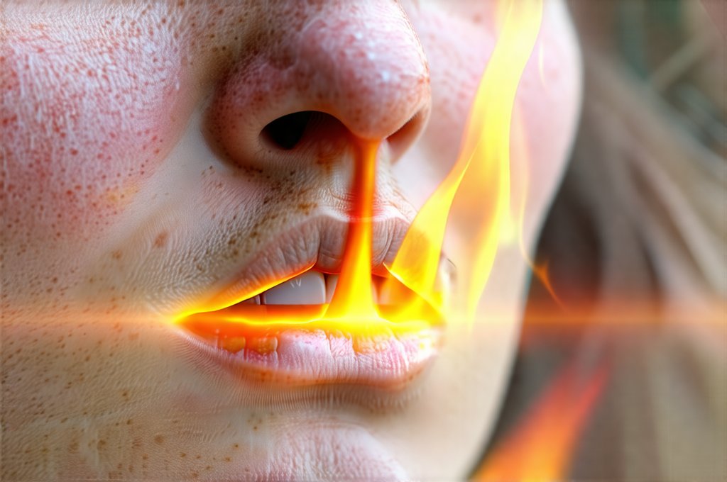 GERD and Burning Sensation in the Nose