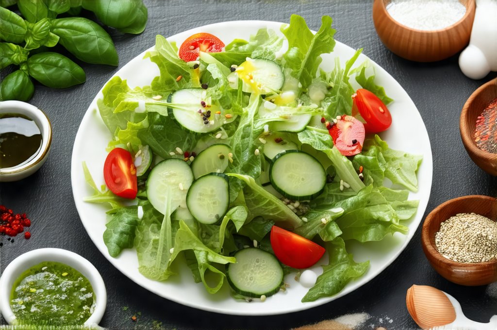 GERD-Friendly Salad Dressings and Ingredients
