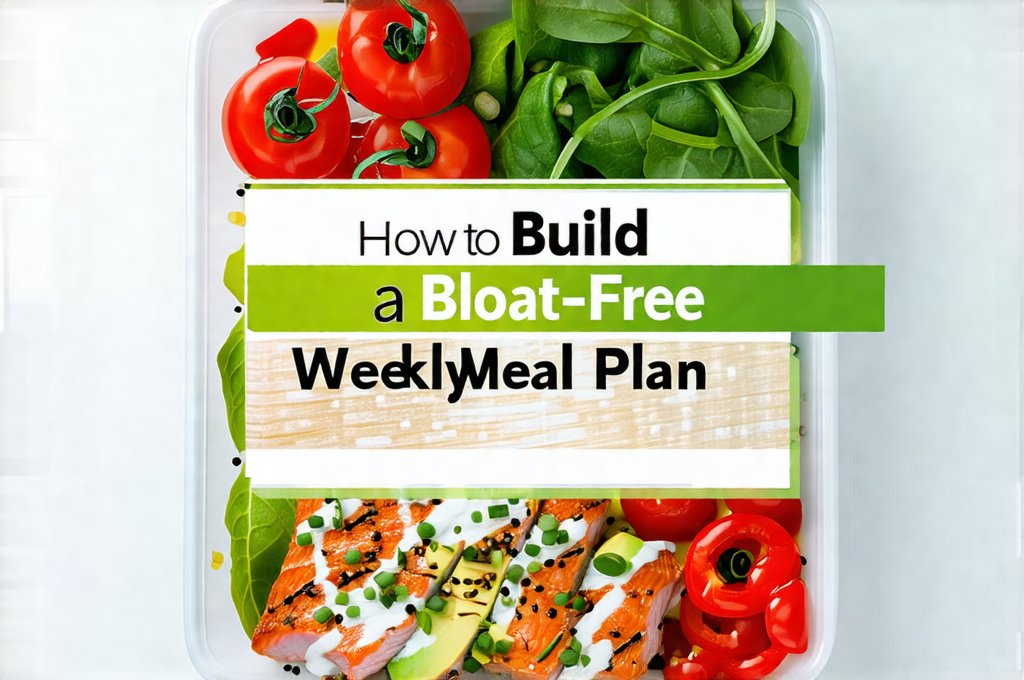 How to Build a Bloat-Free Weekly Meal Plan