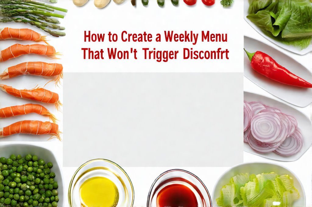 How to Create a Weekly Menu That Won’t Trigger Discomfort