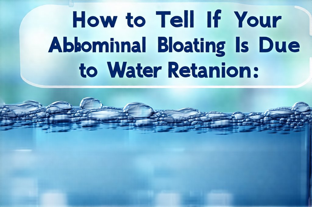 How to Tell If Your Abdominal Bloating Is Due to Water Retention