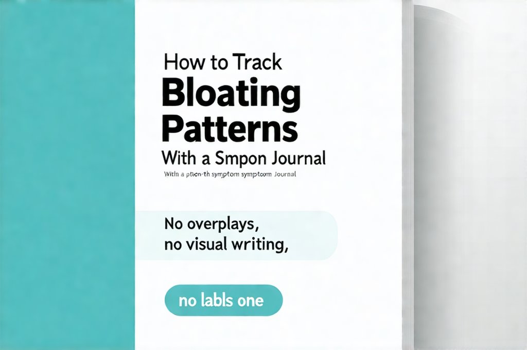 How to Track Bloating Patterns With a Symptom Journal