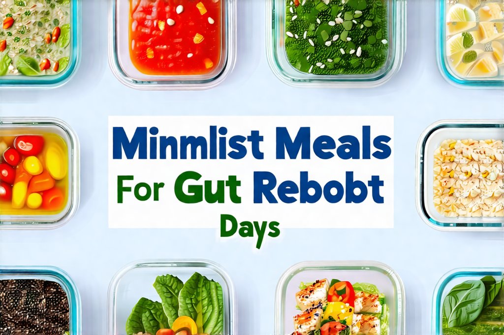 Minimalist Meals For Gut Reboot Days