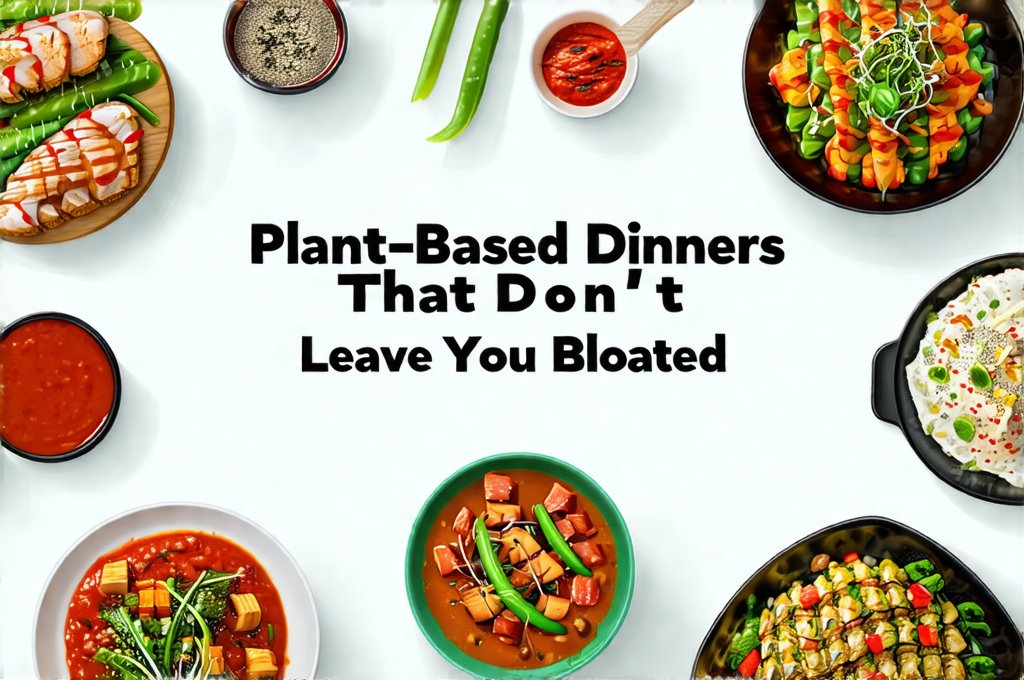 Plant-Based Dinners That Don’t Leave You Bloated