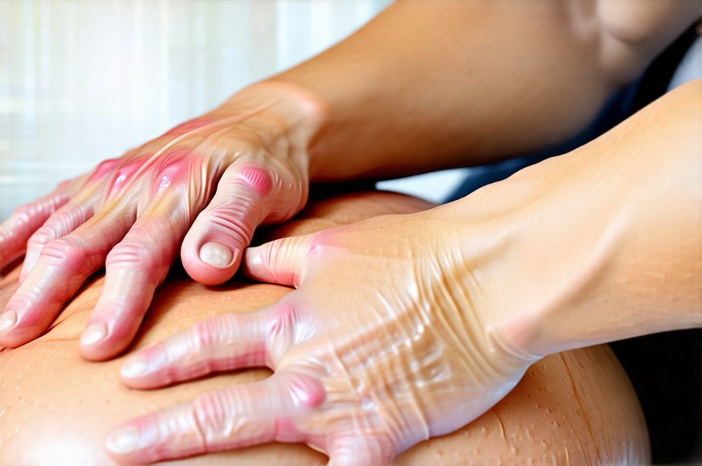 Self-Massage For Digestive Circulation And Gas Release