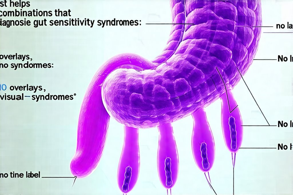 Test combinations that help diagnose gut sensitivity syndromes