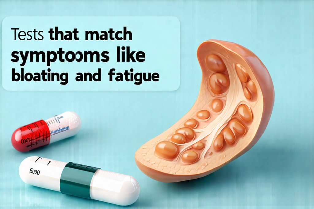Tests that match symptoms like bloating and fatigue