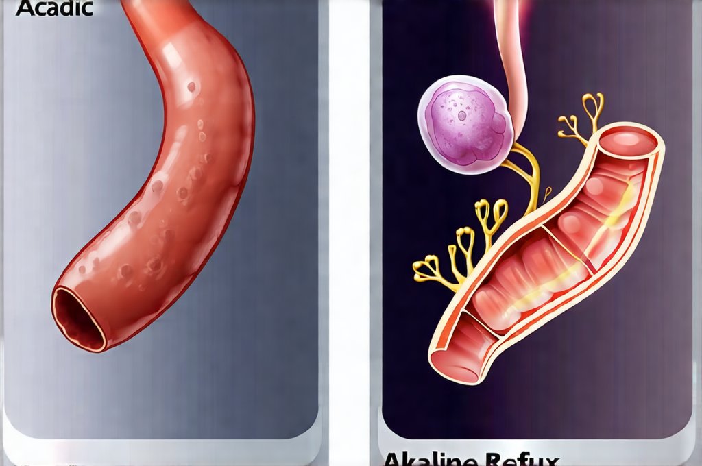 The Difference Between Acidic and Alkaline Reflux Symptoms
