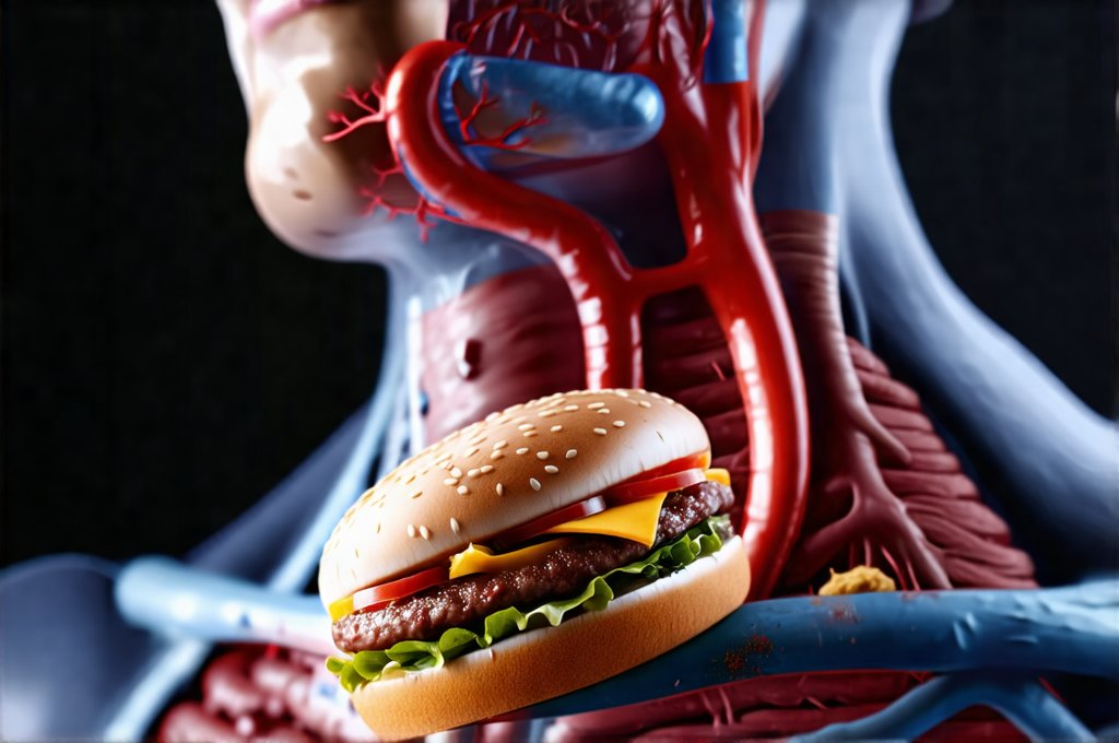 The impact of fast food on esophageal health over time