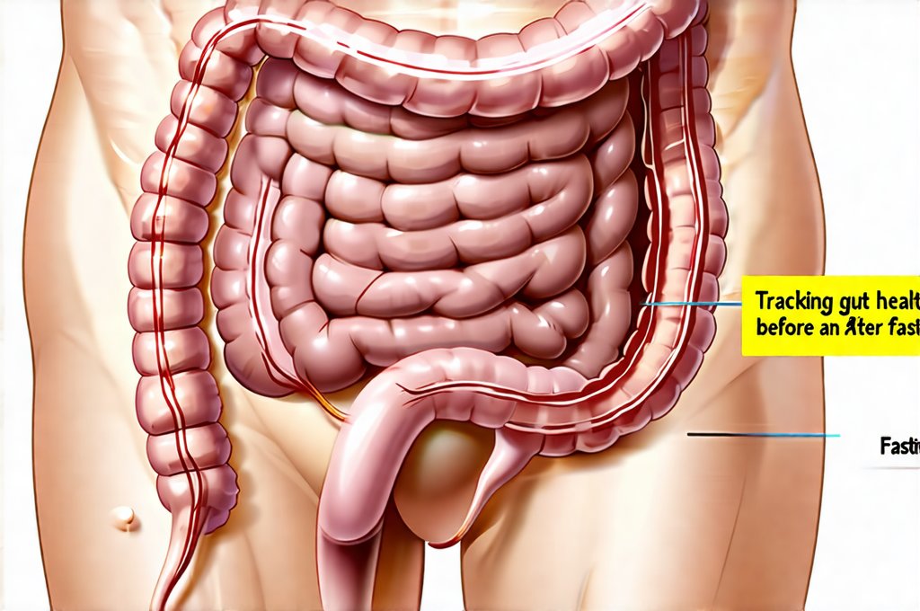 Tracking gut health before and after fasting
