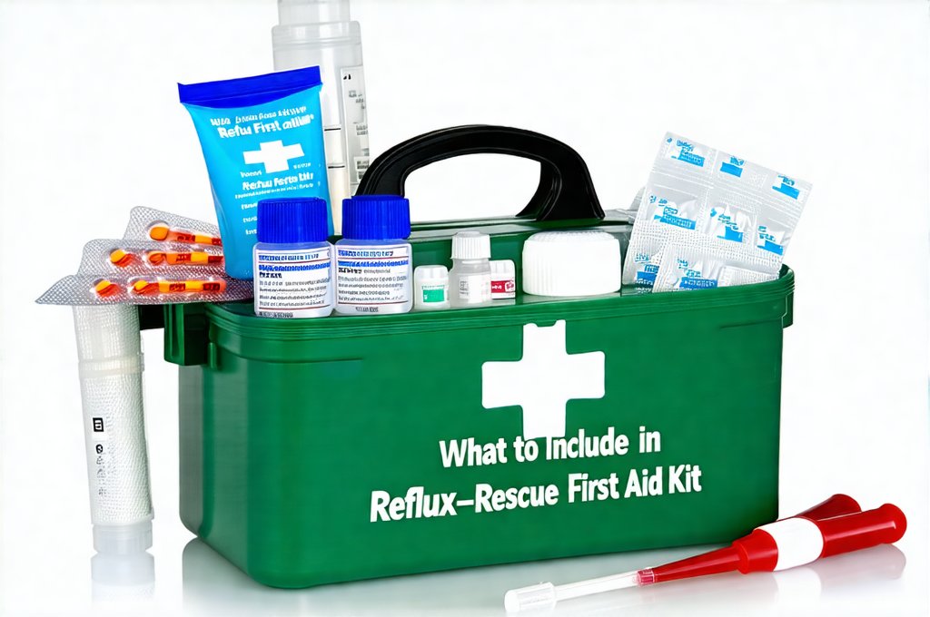 What to Include in a Reflux-Rescue First Aid Kit