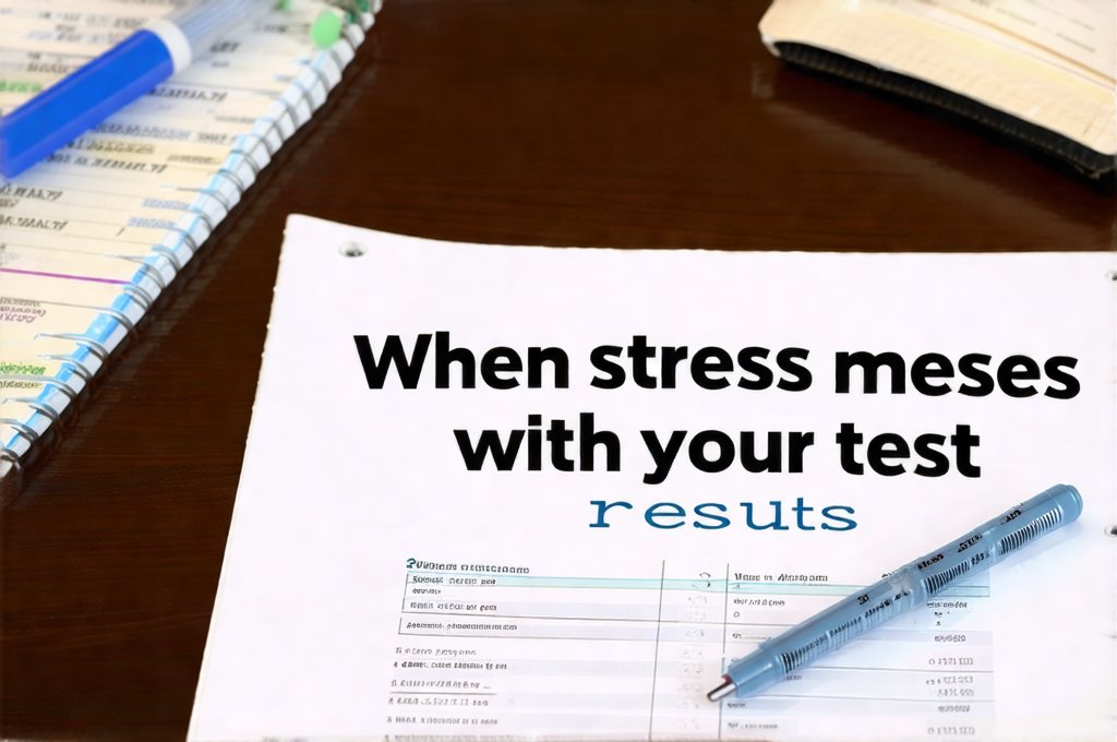 When stress messes with your test results