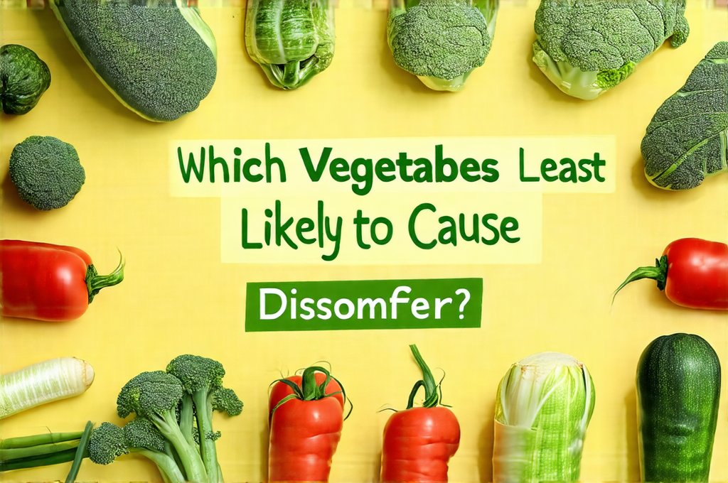 Which Vegetables Are Least Likely to Cause Discomfort?