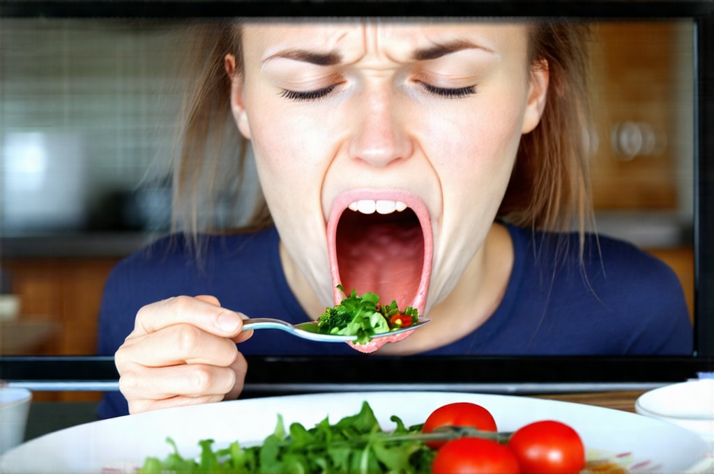 Why eating in front of a screen increases reflux risk