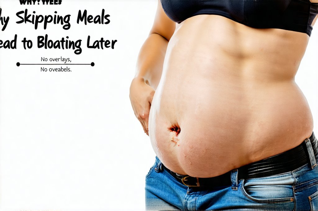 Why Skipping Meals May Lead to Bloating Later