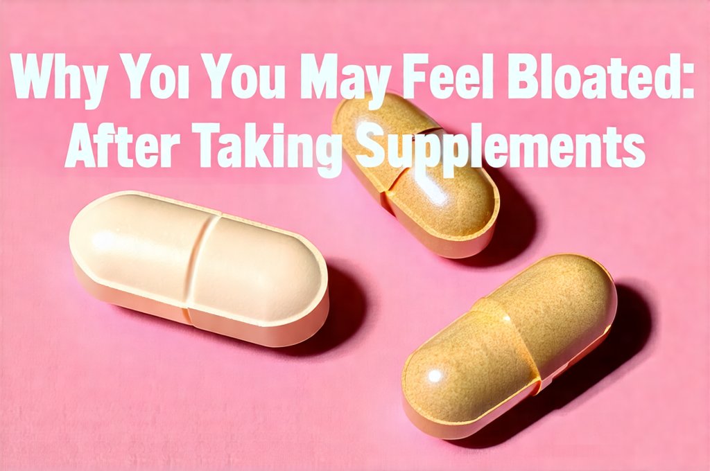 Why You May Feel Bloated After Taking Supplements