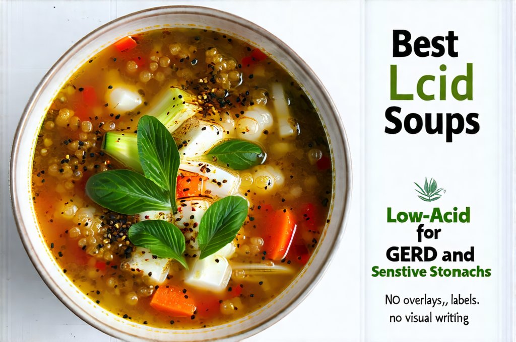 Best Low-Acid Soups for GERD and Sensitive Stomachs