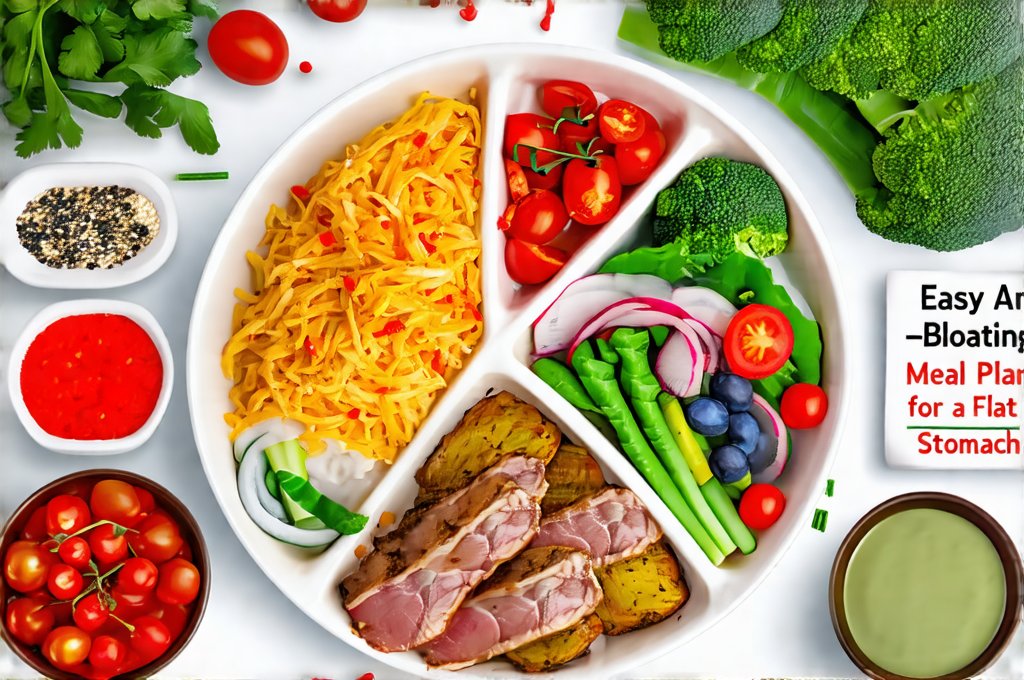 Easy Anti-Bloating Meal Plan for a Flat Stomach
