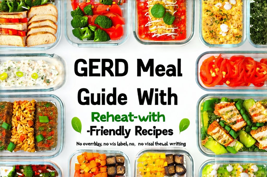 GERD Meal Prep Guide With Reheat-Friendly Recipes