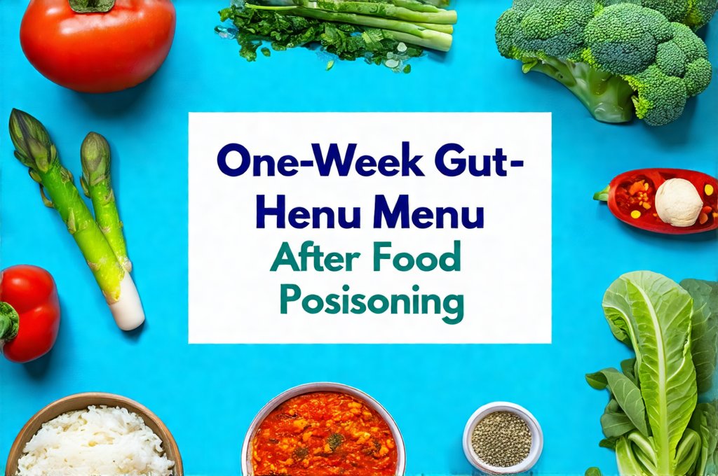 One-Week Gut-Healing Menu After Food Poisoning