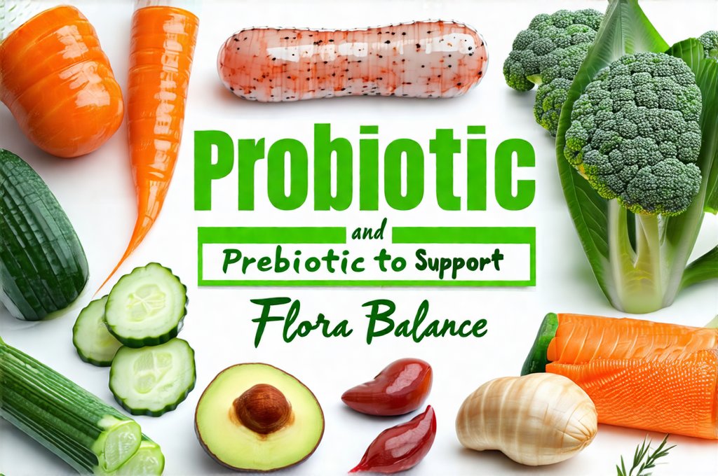 Probiotic and Prebiotic Foods to Support Gut Flora Balance