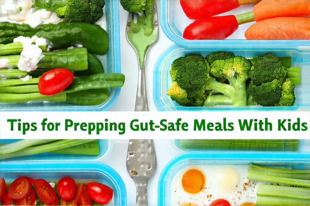 Tips for Prepping Gut-Safe Meals With Kids