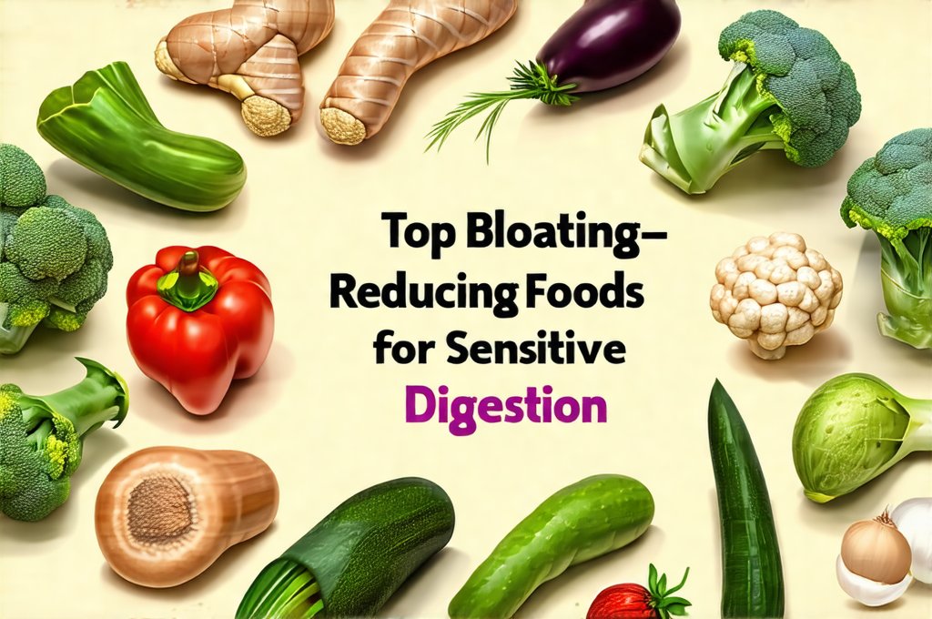 Top Bloating-Reducing Foods for Sensitive Digestion